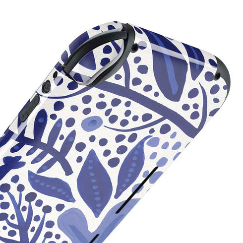 Cat Coq Blue Garden Nintendo Switch Lite Skin